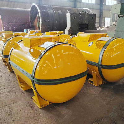 IMDG সার্টিফাইড T10 নিরাপদ সিলিকন টেট্রাক্লোরাইড শিপিং স্টোরেজ সমাধান জন্য অনুভূমিক চাপ জাহাজ